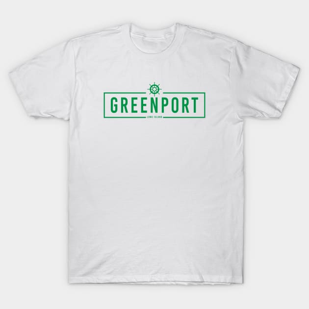 Hipster Greenport T-Shirt by RachelLaBianca